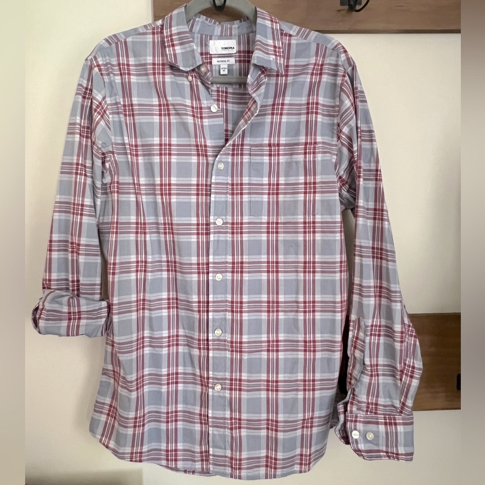 Plaid Button Down Shirt